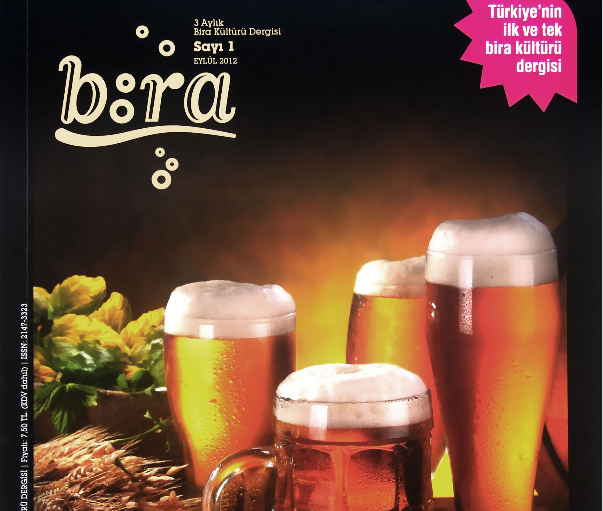 Türkiye’nin İlk Bira Kültürü Dergisi B:RA raflardaki yerini aldı