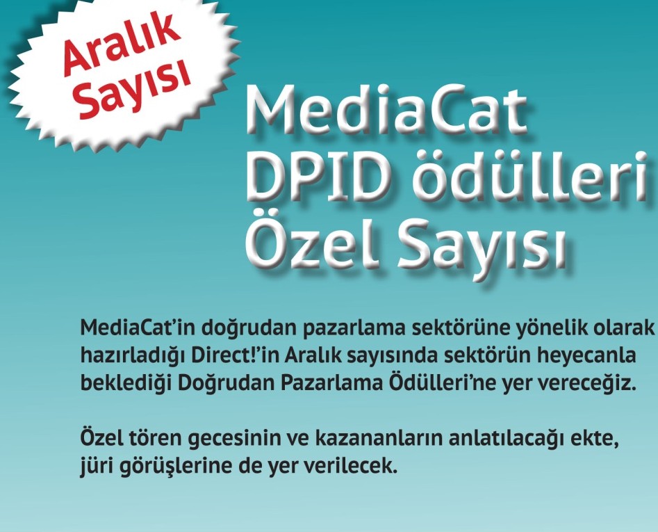 MediaCat DPİD ödülleri özel sayısı