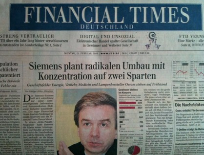 Financial Times Almanya kapanıyor