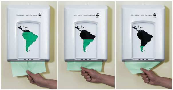 WWF – Save Paper – Save the Planet