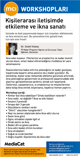 Kişilerarası İletişimde Etkileme ve İkna – Dr. Sedef KABAŞ