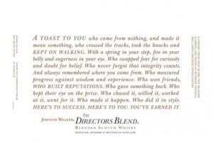 Johnnie Walker'dan kişiye özel tasarım