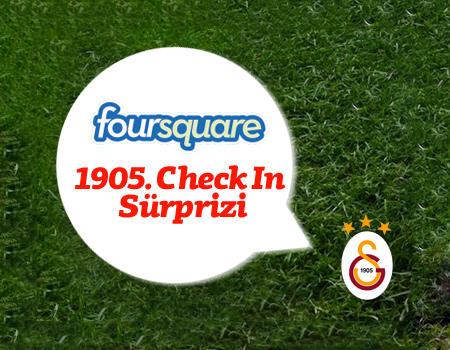 Galatasaray Foursquare ile fark yarattı