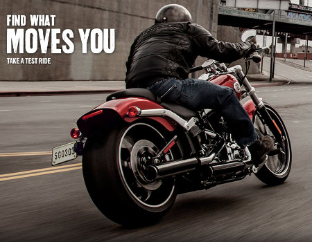 Harley-Davidson tarzı ‘hoş geldin’