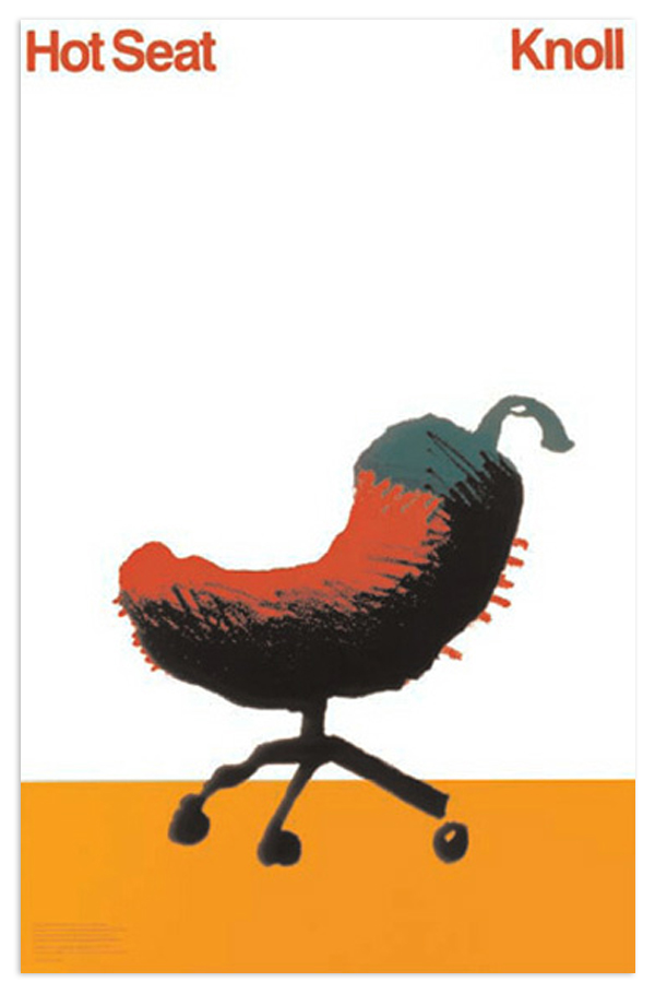 Woody Pirtle, Knoll Furniture “Hot Seat”