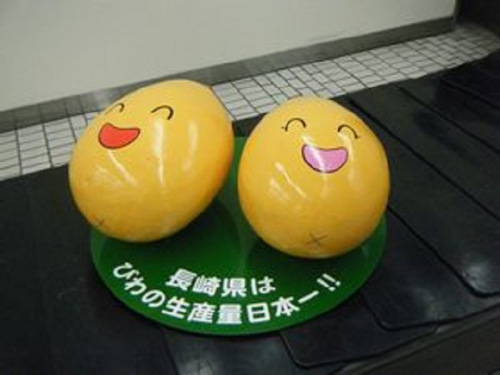 Japonya’da bagaj bantları ziyaretçileri bilgilendirmek için kullanılıyor.