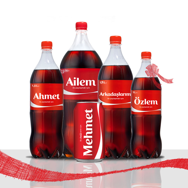 Coca-Cola kişisel etiket kampanyasını Türkiye’ye uyguluyor