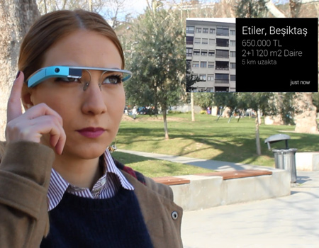 Türkiye’nin Google Glass’a özel ilk emlak uygulaması