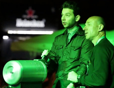 Heineken'den Milano Tasarım Haftası'nı 'tilt eden' uygulama