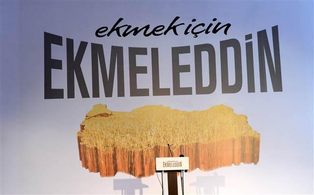 Çatı aday İhsanoğlu’nun sloganı ve logosu belli oldu.