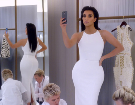 Kim Kardashian'dan mobil internet kotası kullanım kılavuzu