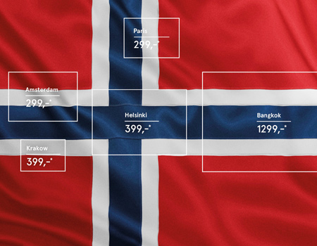 Norveç Hava Yolları’ndan yaratıcı ilan