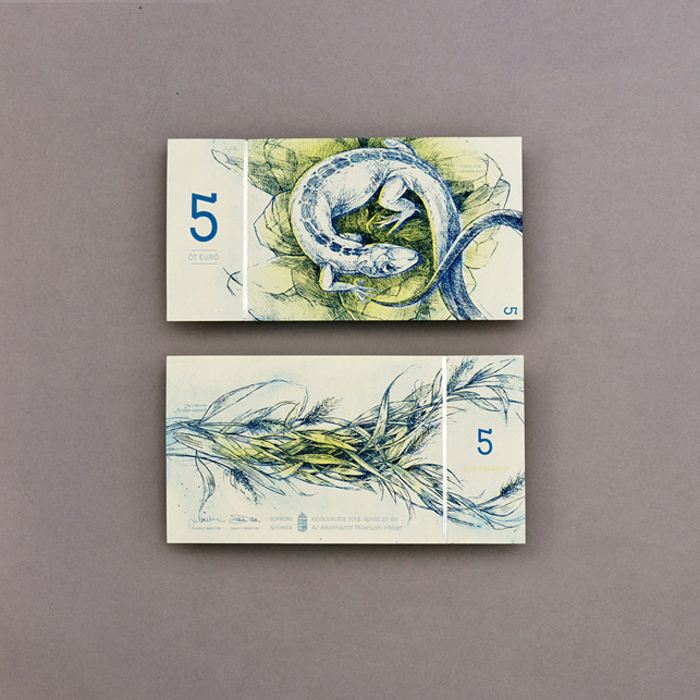 Macar tasarımcıdan konsept banknotlar