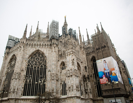 Duomo’daki yaratıcı sergi