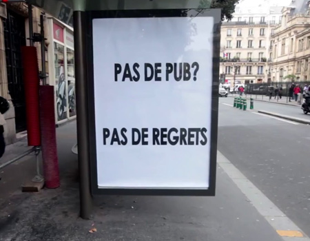 Paris iklim sorununu sahte reklamlarla tartışıyor