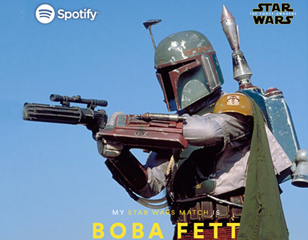 Ya Boba Fett de sizinle aynı şarkıları dinliyorsa?