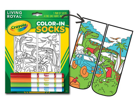 Crayola’dan boyanabilen çoraplar
