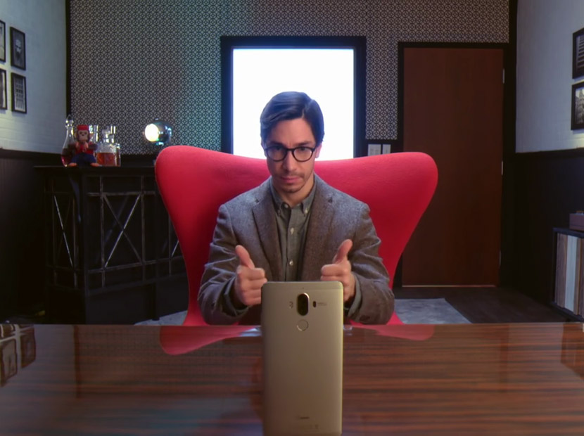 “Mac Guy” Huawei’nin Android telefonu için ekranda