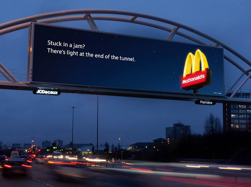 Trafikte kalanlara McDonald’s’ın bir teklifi var