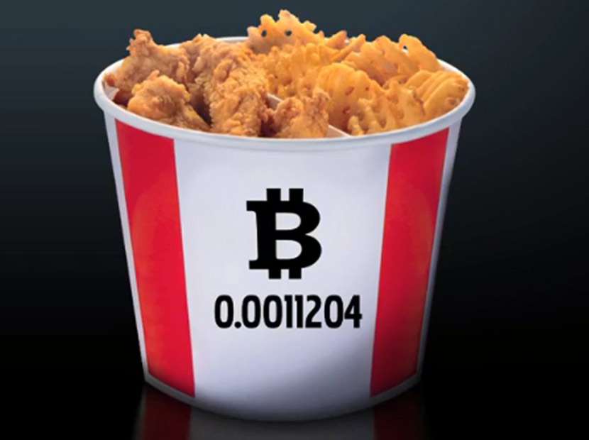 KFC’den “Bitcoin Kovası” hamlesi