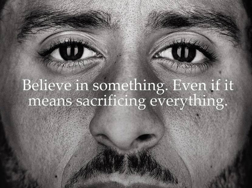 Nike’tan Trump’ın hedefindeki Kaepernick’e tam destek