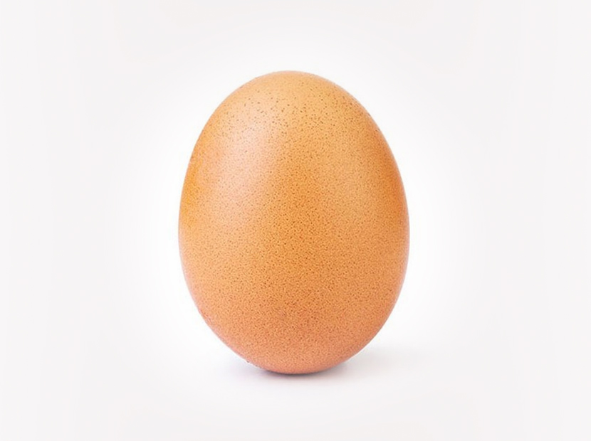Instagram’ın yeni beğeni rekortmeni bir yumurta