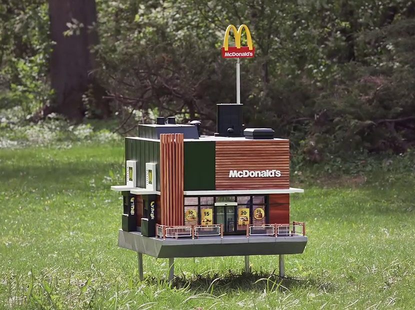 Dünyanın en küçük McDonald’s restoranı