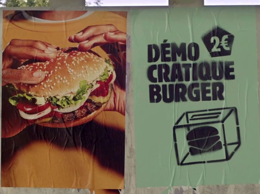Dünyanın ilk demokratik burgeri