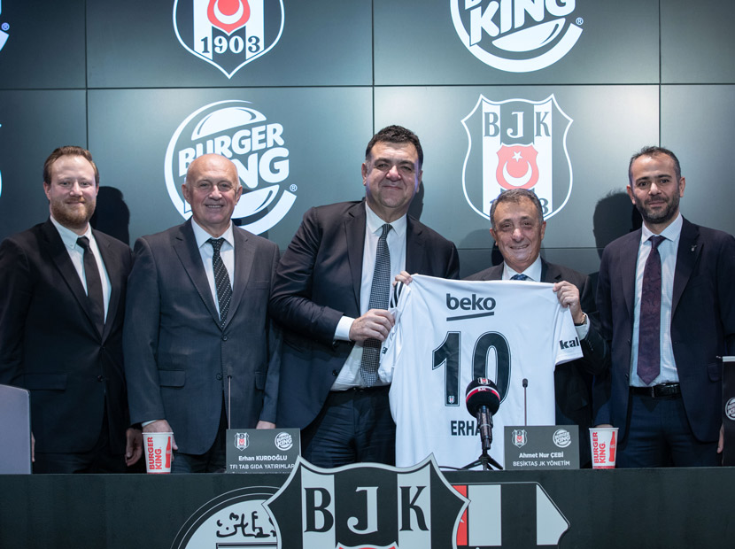 Beşiktaş ve TAB Gıda’dan sponsorluk anlaşması