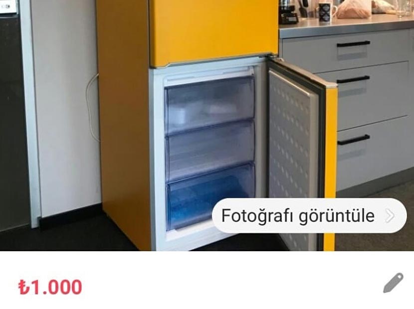 Havas İstanbul’dan satılık buzdolabı