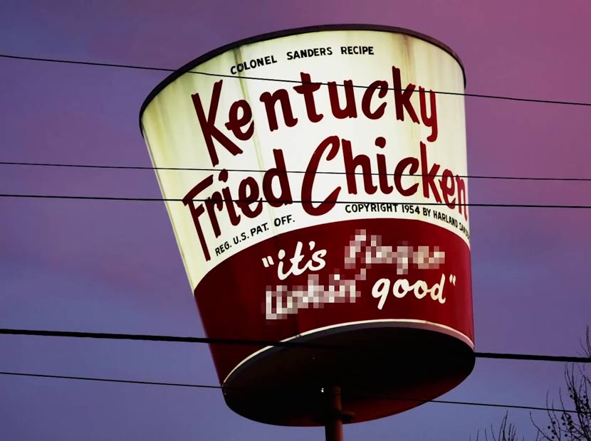 KFC’den slogan molası