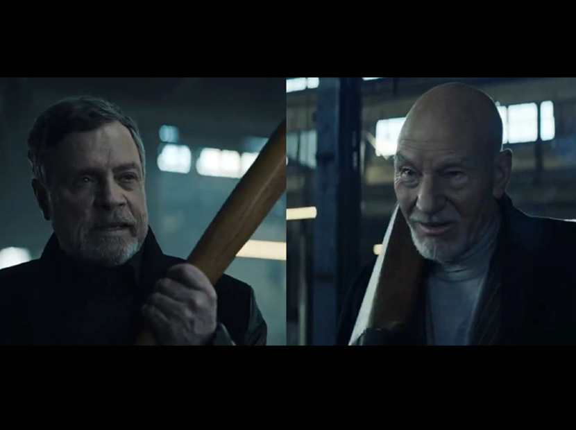 Luke Skywalker ve Jean-Luc Picard karşı karşıya