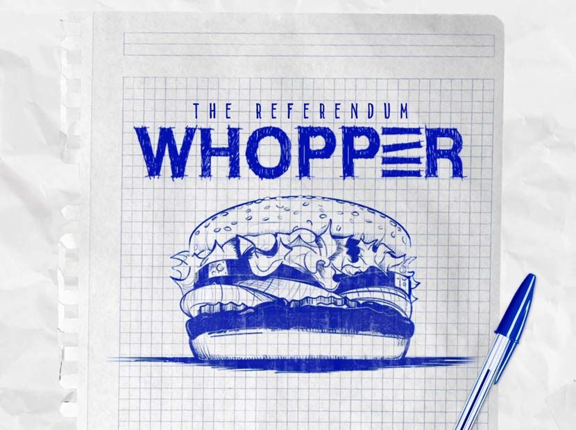 Burger King’den sandık dostu Whopper