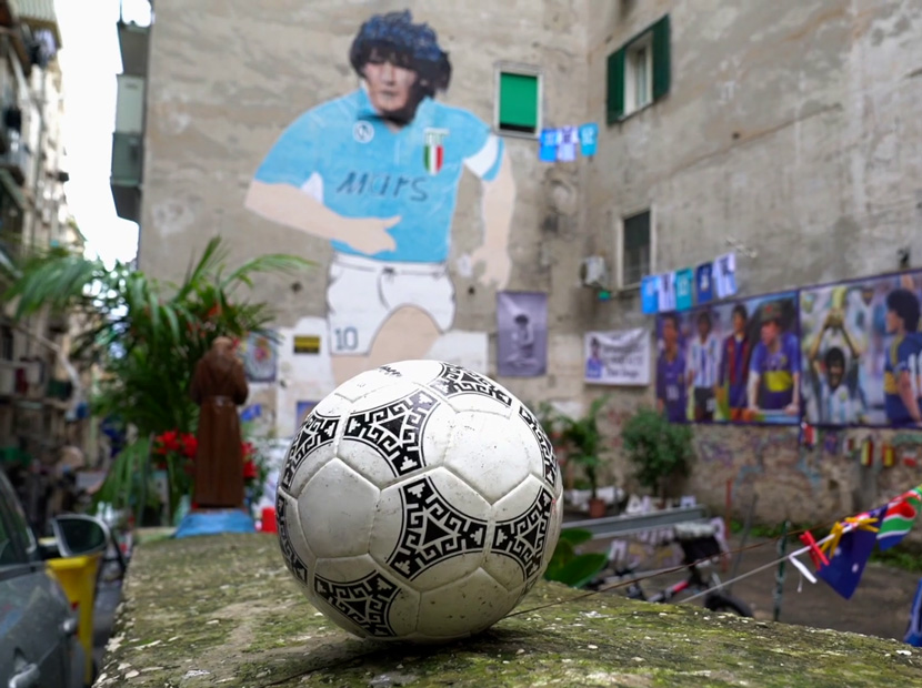 Futbol topunun Maradona’ya vedası
