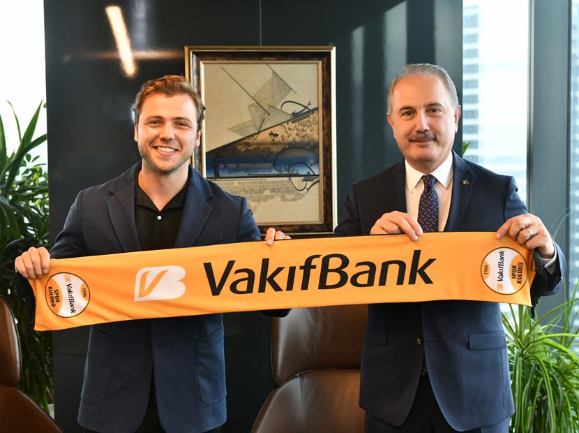 VakıfBank’ın yeni marka yüzü Tolga Sarıtaş