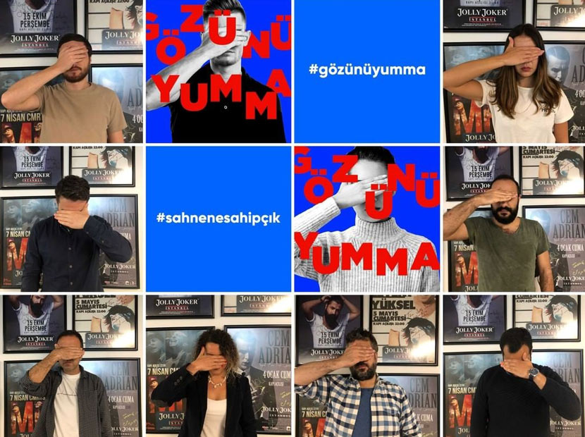 Gözünü yumma, sahnene sahip çık