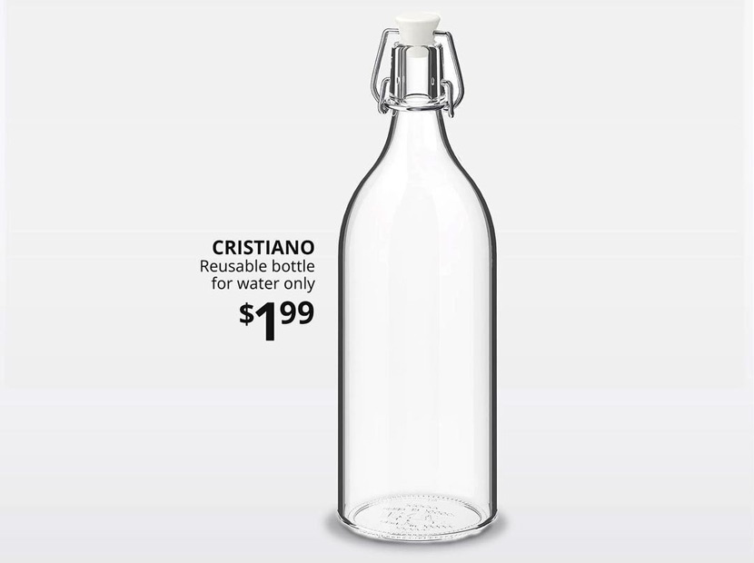 Asist Ronaldo’dan su şişesi IKEA’dan