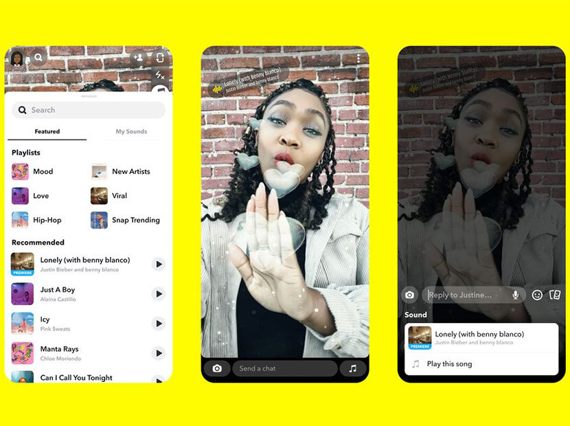 Snapchat ve Universal Music Group’tan işbirliği