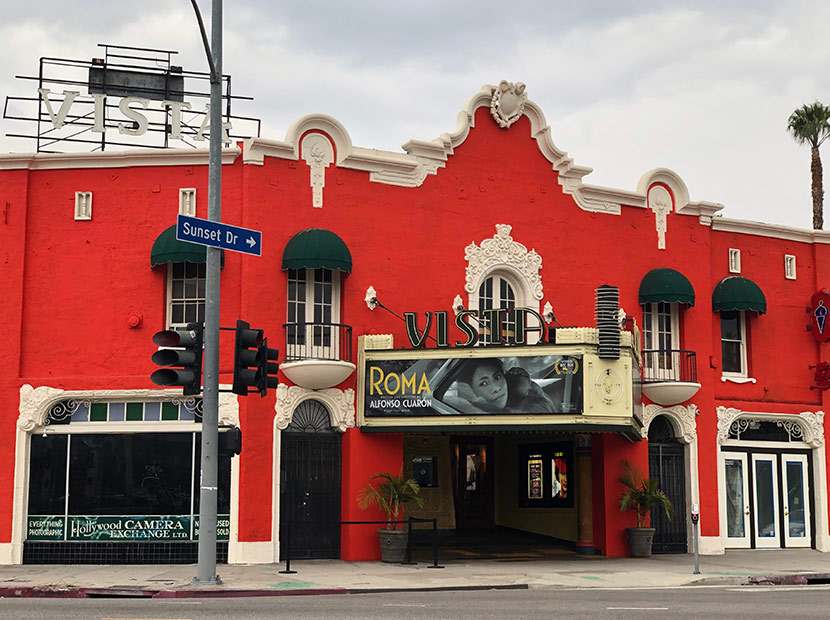 Tarantino tarihi Vista Theatre’ı satın aldı