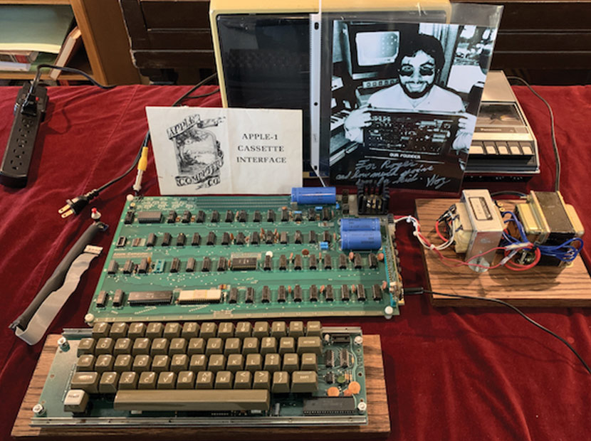 Apple’ın ilk ürünü açık artırmada