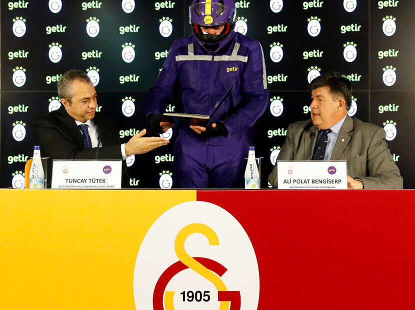 Getir ve Galatasaray’dan sponsorluk anlaşması
