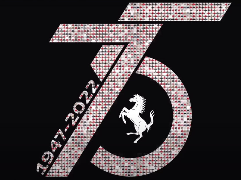 Ferrari’den 75. yıl kutlaması