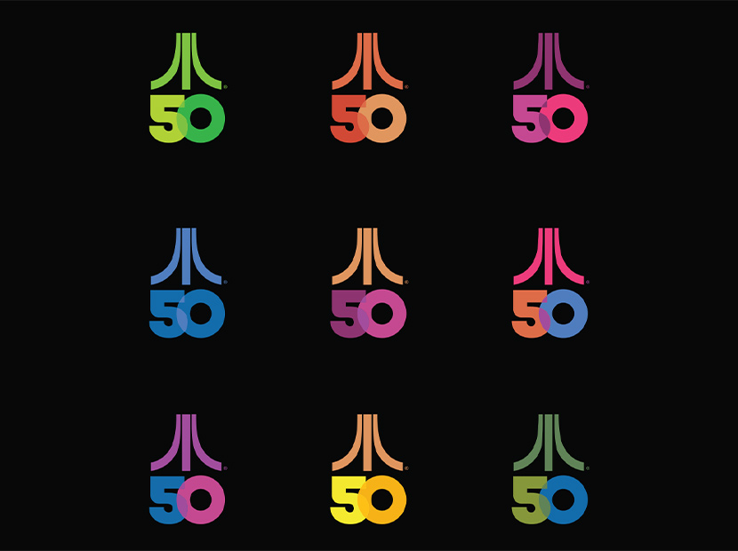 Atari’den 50’nci yaşına özel logo