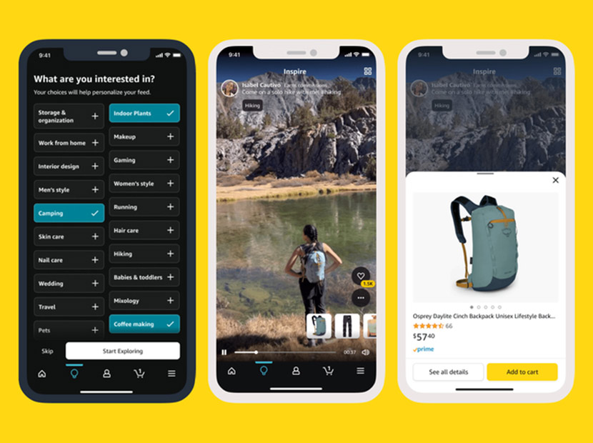 Amazon’a TikTok benzeri alışveriş özelliği