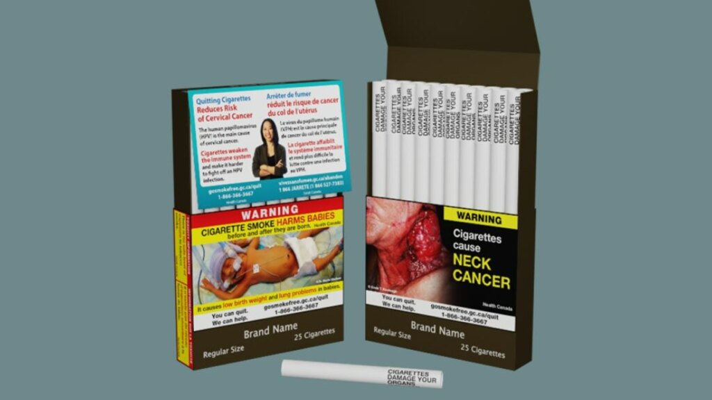 Kanada tüm sigaralara uyarı ekleyecek