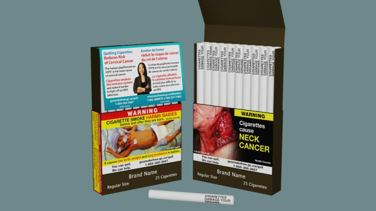 Kanada tüm sigaralara uyarı ekleyecek