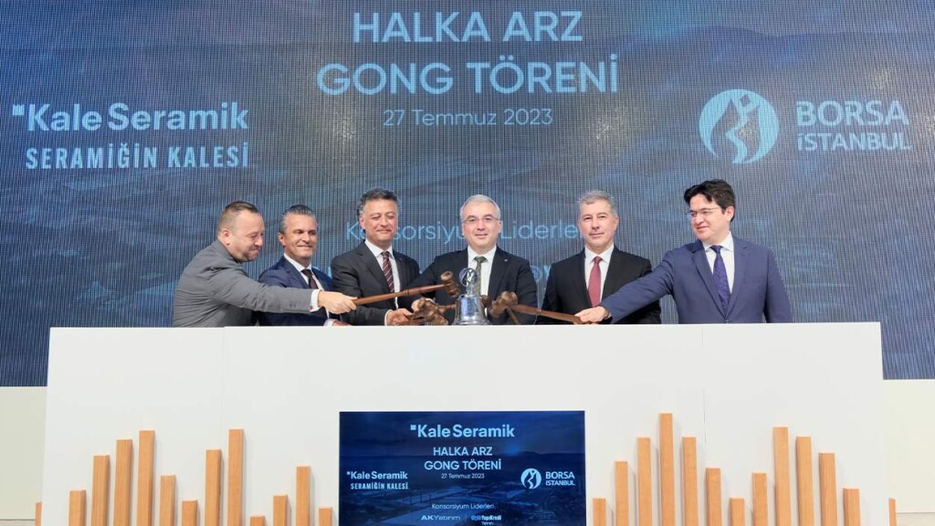 Kaleseramik halka arz edildi