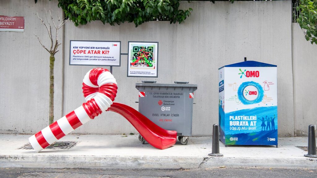 Kim yeni bir kaydırağı çöpe atar ki?