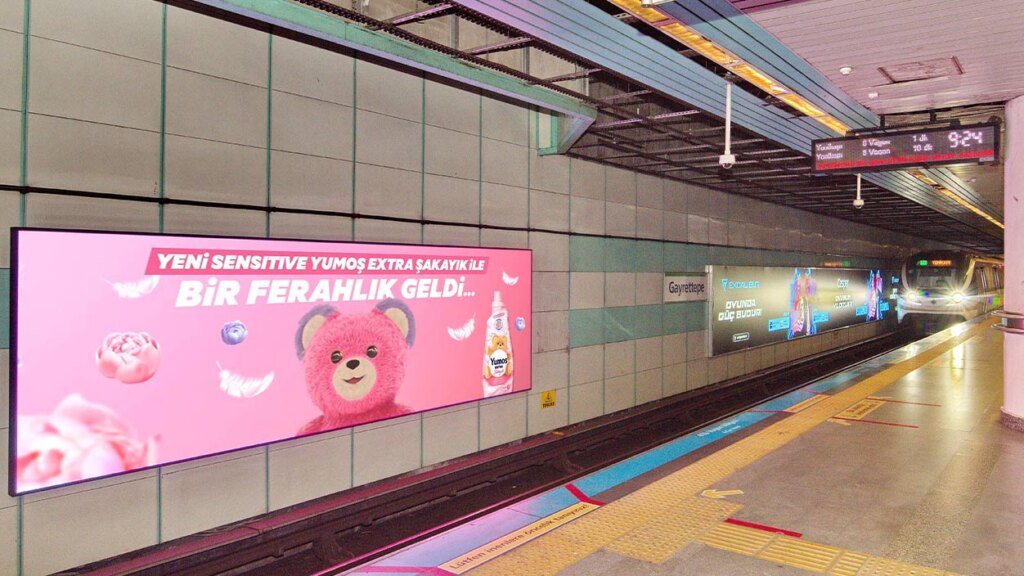 İstanbul metrosunu saran ferahlık