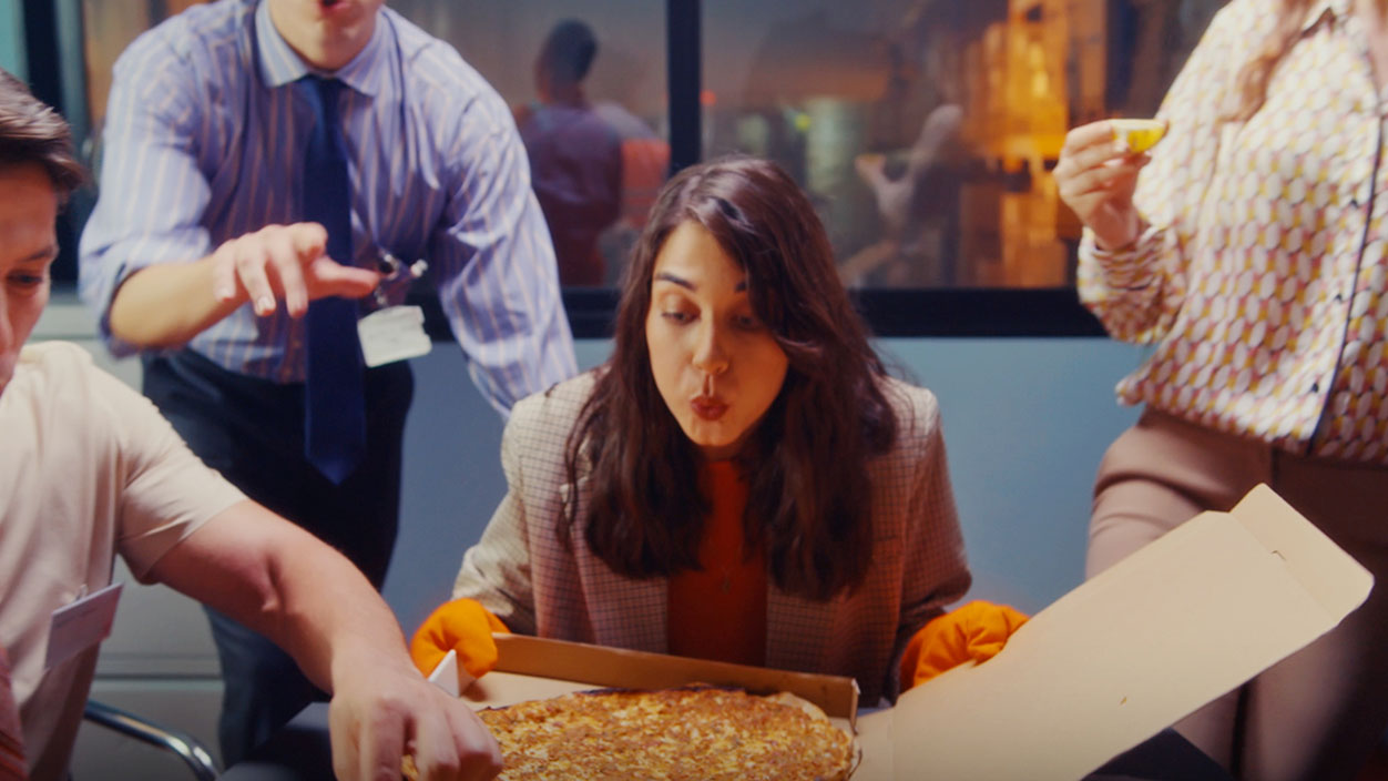 Yemeğin sıcak olacak